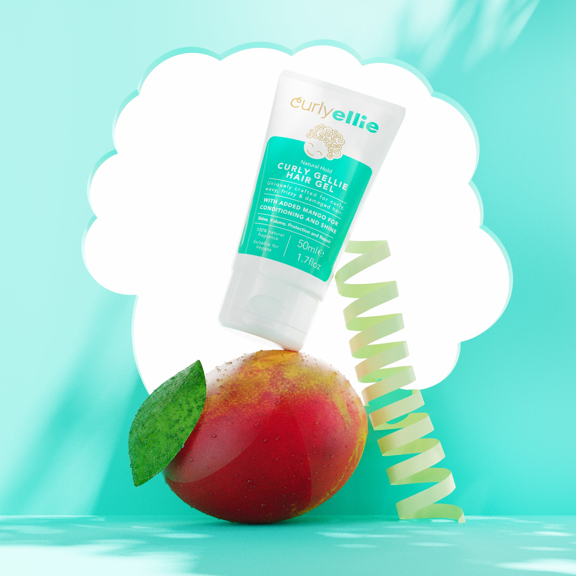 CurlyEllie Launches our Natural Hold CurlyGellie Hair Gel