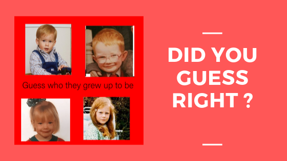 Guess who these Red Headed Beauties Grew Up to Be