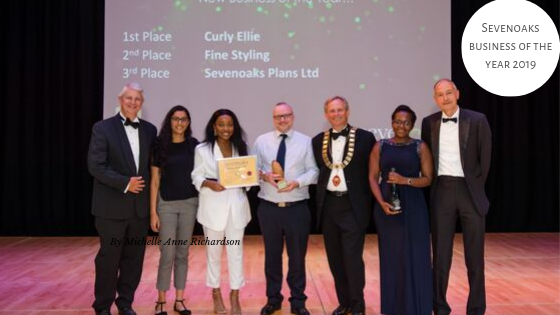 CurlyEllie Named Sevenoaks Business of the Year 2019
