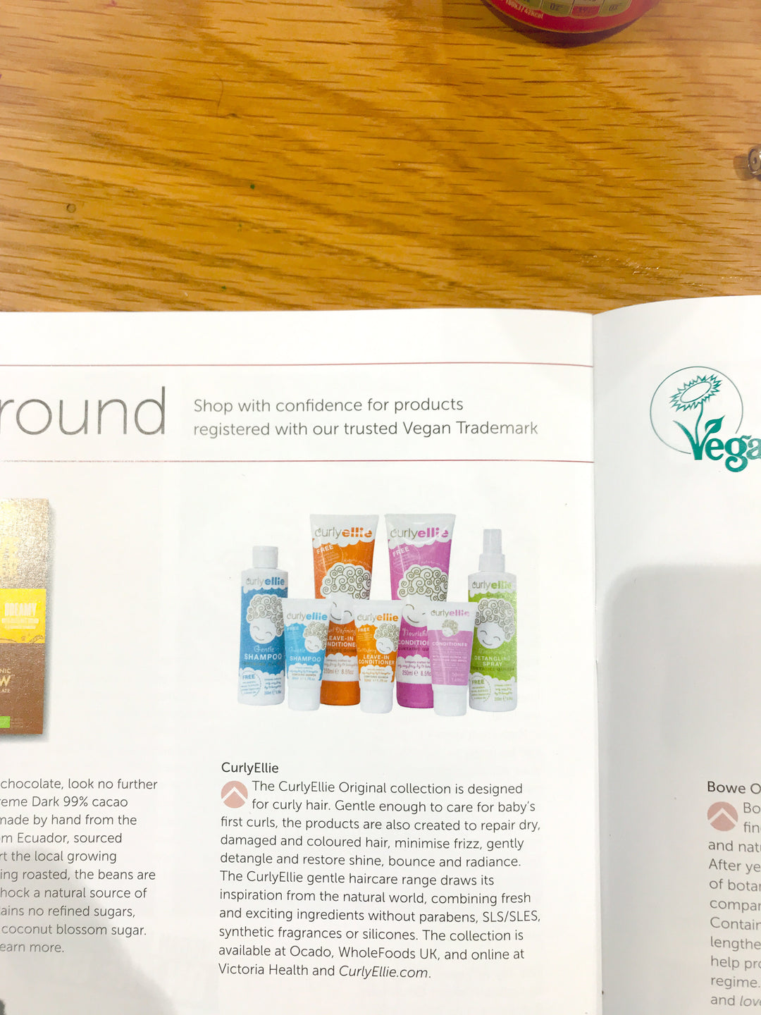 Curlie Ellie Named “Vegan Product of the Month