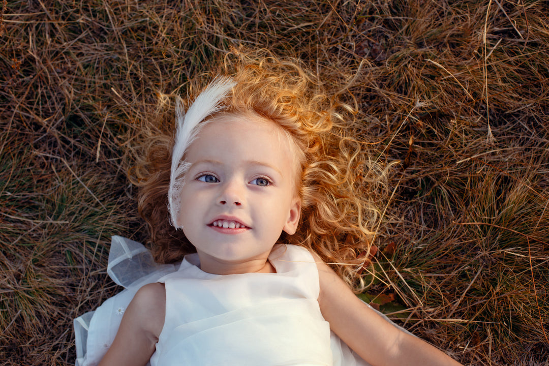 Curly hair night time routine to protect your childrens curly hair