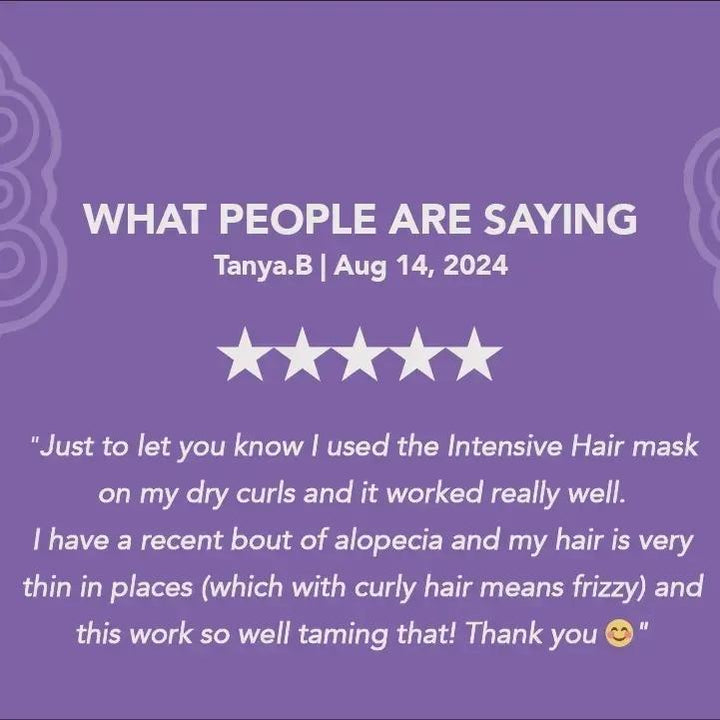 CurlyEllie Intensive Treatment Mask