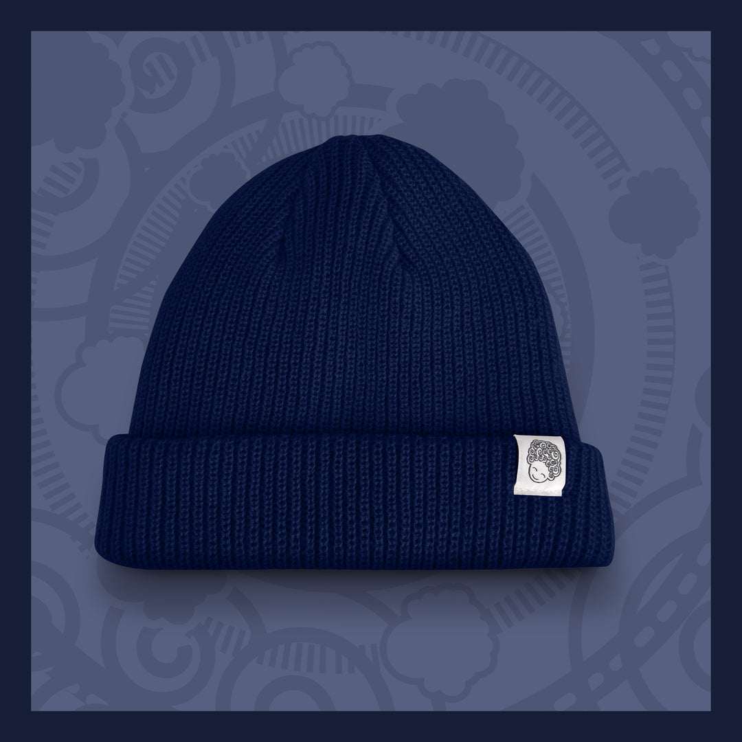 Ribbed Soft Warm Satin Lined Beanie
