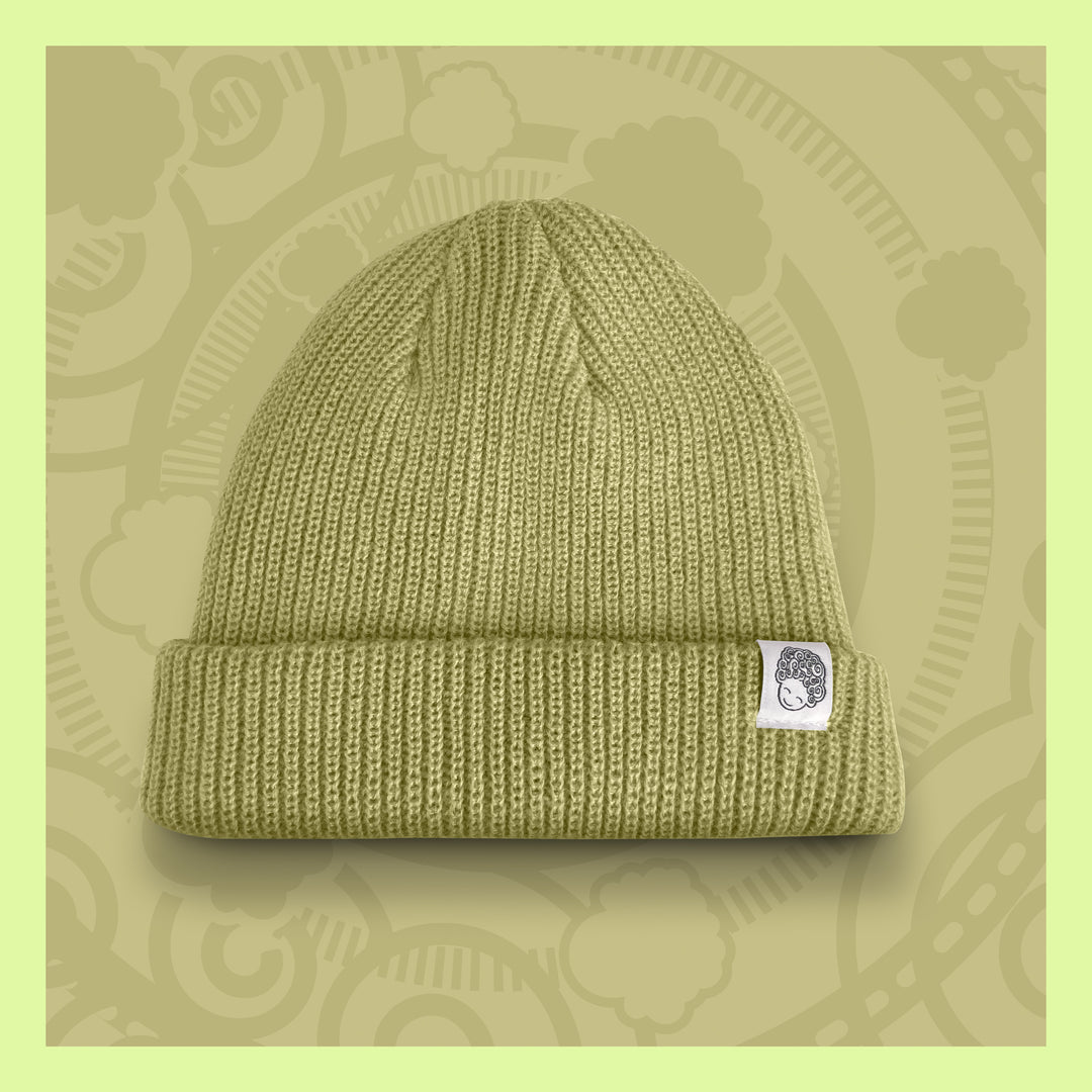 Ribbed Soft Warm Satin Lined Beanie