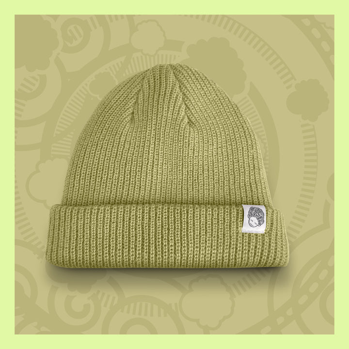 Ribbed Soft Warm Satin Lined Beanie