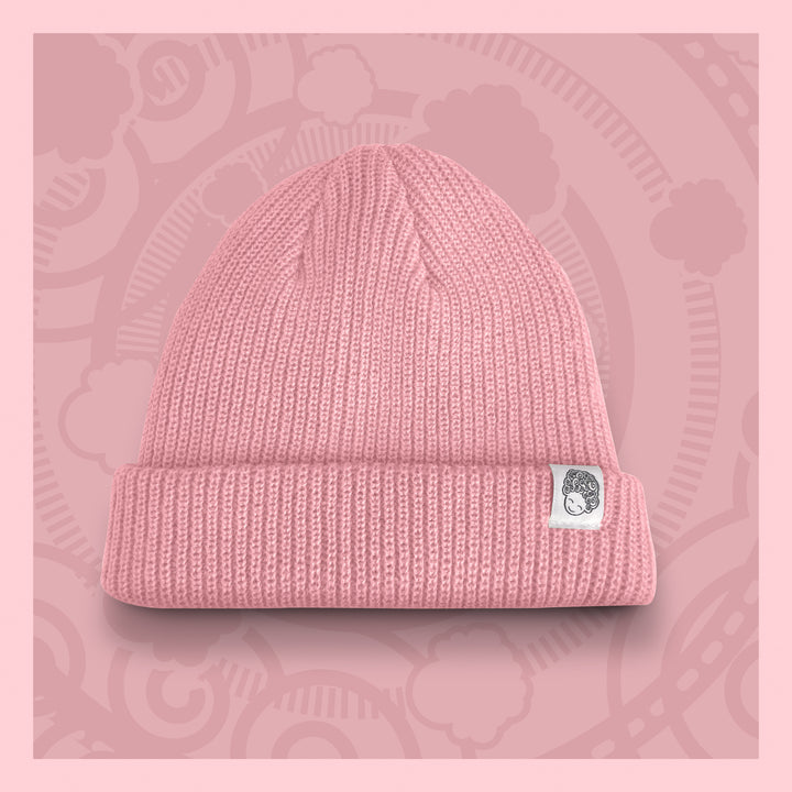 Ribbed Soft Warm Satin Lined Beanie